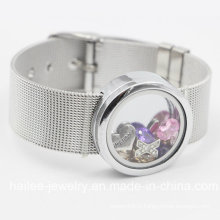 Bracelet à bijoux en acier inoxydable à la mode avec pendentif Locket